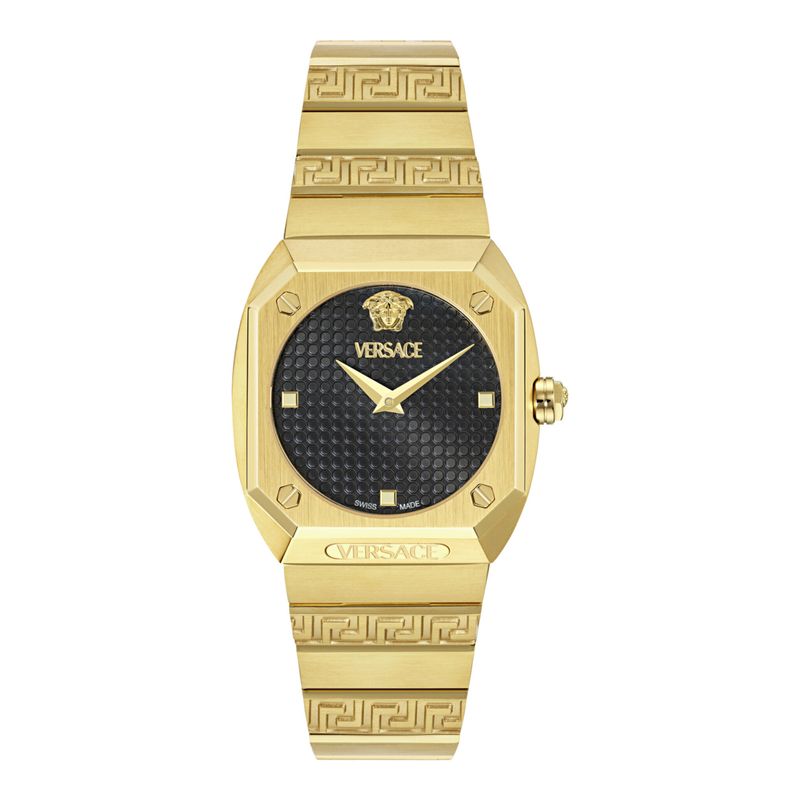 Versace Antares Bracelet Watch Gold Womens